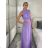 Elegantes glitzerndes ärmelloses Abendkleid für Damen (S/M/L EINHEITSGRÖSSE) ITALIAN FASHION IMPSH2520037