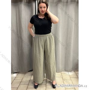 Elegante Hose mit Gürtel für Damen (S/M/L ONE SIZE) ITALIAN FASHION IM425057
