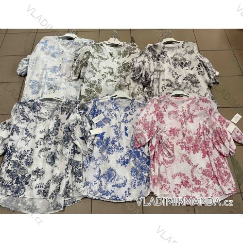 Damen-Strickpullover mit langen Ärmeln (Einheitsgröße S/M) ITALIAN FASHION IMWDT23005