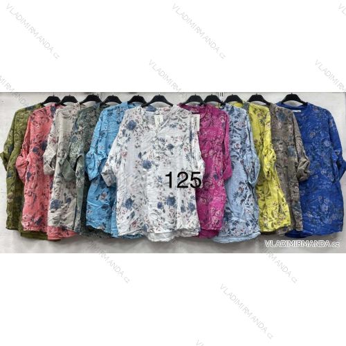 Damen-Strickpullover mit langen Ärmeln (Einheitsgröße S/M) ITALIAN FASHION IMWDT23005