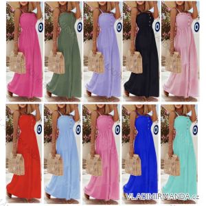 Kurzärmliges Sommer-Freizeitkleid für Damen (S/M/L EINHEITSGRÖSSE) ITALIAN FASHION IMWGB25022