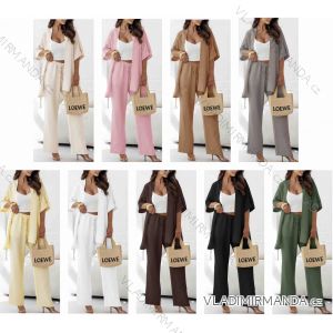 Kurzärmliges Sommer-Freizeitkleid für Damen (S/M/L EINHEITSGRÖSSE) ITALIAN FASHION IMWGB25022