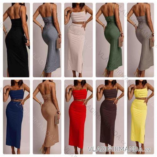 Kurzärmliges Sommer-Freizeitkleid für Damen (S/M/L EINHEITSGRÖSSE) ITALIAN FASHION IMWGB25022