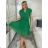 Damen-Sommerkleid mit kurzen Ärmeln (Einheitsgröße S/M) ITALIAN FASHION IM323355