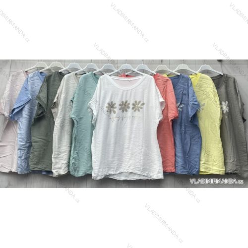 Tunika oversize dlouhý rukáv dámská (S/M ONE SIZE) ITALSKÁ MÓDA IMWGB23966