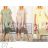 Langärmlige Baumwolltunika für Damen (S/M/L EINHEITSGRÖSSE) ITALIAN FASHION IMWCP25041