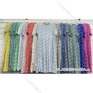 Langärmlige Baumwolltunika für Damen (S/M/L EINHEITSGRÖSSE) ITALIAN FASHION IMWCP25041