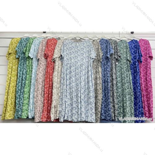 Langärmlige Baumwolltunika für Damen (S/M/L EINHEITSGRÖSSE) ITALIAN FASHION IMWCP25041