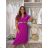 Damen 3/4 Langarm-Hemdkleid (XS/S/M Einheitsgröße) ITALIAN FASHION IMD25030  schwarz