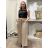 Elegante Hose mit Gürtel für Damen (S/M/L ONE SIZE) ITALIAN FASHION IM425057