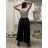 Elegante Hose mit Gürtel für Damen (S/M/L ONE SIZE) ITALIAN FASHION IM425057