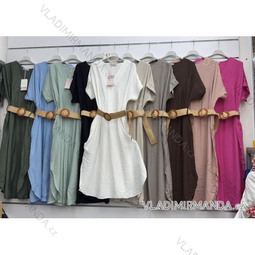 Carmen Sommerkleid (S / M / L ONE SIZE) ITALIAN FASHION IMWY22051