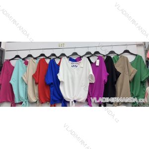 Damen Langarm Hoodie Kleid (S / M ONE SIZE) ITALIAN FASHION IMWA216095