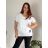 Kurzarm-Tunika für Damen in Übergröße (2XL/3XL/4XL Einheitsgröße) ITALIAN FASHION IMC23080/DU