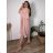 Kurzes elegantes Kurzarmkleid für Damen (S/M/L EINHEITSGRÖSSE) ITALIAN FASHION IMPSH2570006