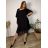 Kurzes elegantes Kurzarmkleid für Damen (S/M/L EINHEITSGRÖSSE) ITALIAN FASHION IMPSH2570006