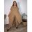 Elegante Hose mit Gürtel für Damen (S/M/L ONE SIZE) ITALIAN FASHION IM425057