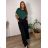 Elegantes Hemd Langarm Damen Kleid (S / M ONE SIZE) ITALIAN FASHION IMWY21734