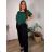 Elegantes Hemd Langarm Damen Kleid (S / M ONE SIZE) ITALIAN FASHION IMWY21734