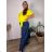Tunika mit Anhänger Kurzarm Damen Übergröße (54/56/58 Einheitsgröße) ITALIAN FASHION IM425031
