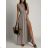 Kurzärmliges Sommer-Freizeitkleid für Damen (S/M/L EINHEITSGRÖSSE) ITALIAN FASHION IMWGB25022