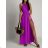 Kurzärmliges Sommer-Freizeitkleid für Damen (S/M/L EINHEITSGRÖSSE) ITALIAN FASHION IMWGB25022
