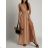 Kurzärmliges Sommer-Freizeitkleid für Damen (S/M/L EINHEITSGRÖSSE) ITALIAN FASHION IMWGB25022