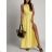 Kurzärmliges Sommer-Freizeitkleid für Damen (S/M/L EINHEITSGRÖSSE) ITALIAN FASHION IMWGB25022
