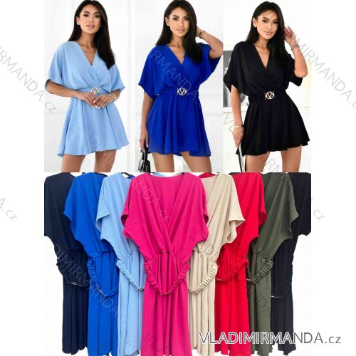 Langarm-Hemdkleid für Damen (S/M EINHEITSGRÖSSE) ITALIAN FASHION IMWD232607