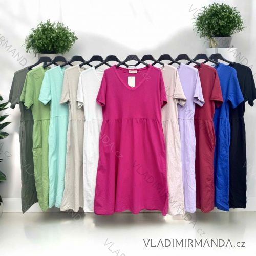 Langarm-Hemdkleid für Damen (S/M EINHEITSGRÖSSE) ITALIAN FASHION IMWD232607