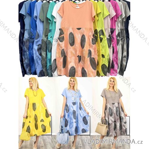 Langarm-Hemdkleid für Damen (S/M EINHEITSGRÖSSE) ITALIAN FASHION IMWD232607