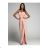 Sommerkleid Carmen aus Musselin für Damen (Einheitsgröße S/M) ITALIAN FASHION IMWE231506 Rose alte Rose XS/S/M