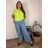 Damen Warmes Langarmkleid (L / XL ONE SIZE) ITALIAN FASHION IM421MIA
