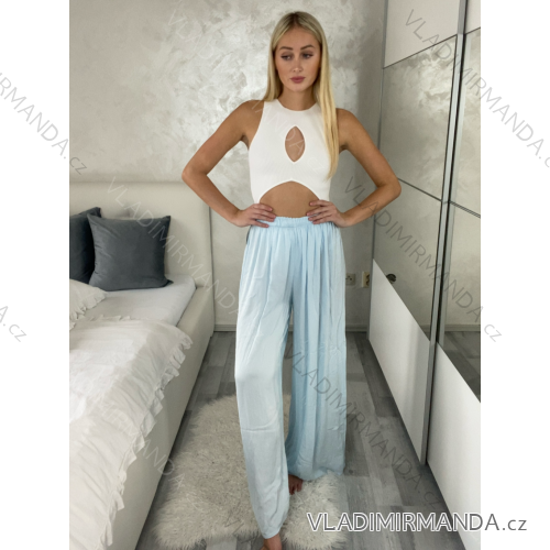 Elegante Hose mit Gürtel für Damen (S/M/L ONE SIZE) ITALIAN FASHION IM425057