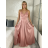 Tílko letní icecool dámské (S/M ONE SIZE) ITALSKÁ MÓDA IMM21634 S / M / L růžová světlá