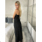 Elegantes trägerloses Partykleid für Damen (Einheitsgröße S/M/L) ITALIAN FASHION IMC24592 S / M / L Wein