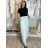 Lange Sommerhose in Übergröße für Damen (S/M/L Einheitsgröße) ITALIAN FASHION IM425271 -   hellblau -   S / M / L