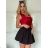 Kurzer Damenrock (S/M ONE SIZE) ITALIAN FASHION IMPLP2325570055 -   schwarz -   S / M / L