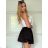 Kurzer Damenrock (S/M ONE SIZE) ITALIAN FASHION IMPLP2325570055 -   schwarz -   S / M / L