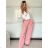 Elegantes Set aus kurzer Langarmjacke und Damenhose ALICE (S/M ONE SIZE) ITALIAN FASHION IMWHP25525