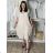 Elegante Hose mit Gürtel für Damen (S/M/L ONE SIZE) ITALIAN FASHION IM425057