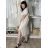 Elegante Hose mit Gürtel für Damen (S/M/L ONE SIZE) ITALIAN FASHION IM425057