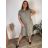 Elegante Hose mit Gürtel für Damen (S/M/L ONE SIZE) ITALIAN FASHION IM425057 44/46/48 beige
