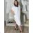 Elegante Hose mit Gürtel für Damen (S/M/L ONE SIZE) ITALIAN FASHION IM425057 44/46/48 beige