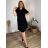 Elegante Hose mit Gürtel für Damen (S/M/L ONE SIZE) ITALIAN FASHION IM425057 50/52/54 weiß