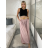 Elegante Hose mit Gürtel für Damen (S/M/L ONE SIZE) ITALIAN FASHION IM425057