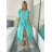 Damen 3/4 Langarm-Hemdkleid (XS/S/M Einheitsgröße) ITALIAN FASHION IMD25030
