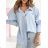 Kurzärmliges Sommer-Freizeitkleid für Damen (S/M/L EINHEITSGRÖSSE) ITALIAN FASHION IMWGB25022