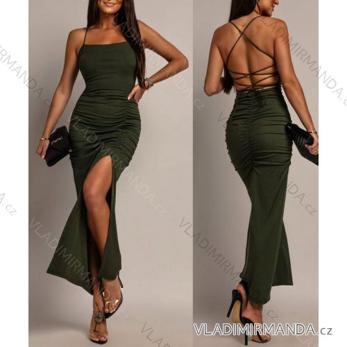 Kurzärmliges Sommer-Freizeitkleid für Damen (S/M/L EINHEITSGRÖSSE) ITALIAN FASHION IMWGB25022