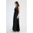 Ärmelloses langes Partykleid für Damen (S/M EINHEITSGRÖSSE) ITALIAN FASHION IMPSH2420019